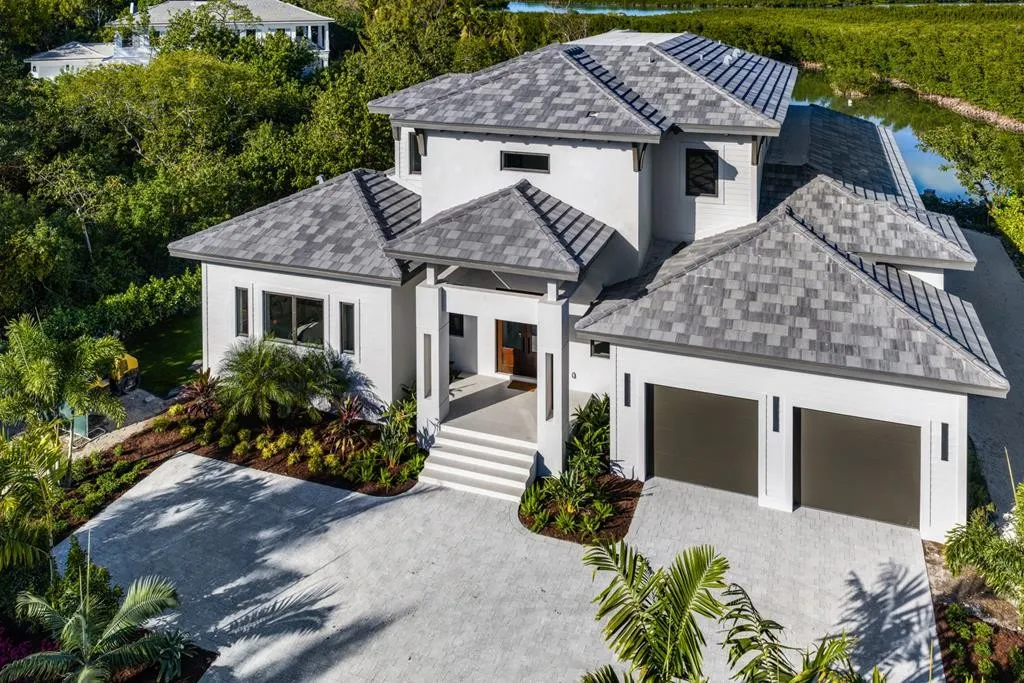 New tiled roof
